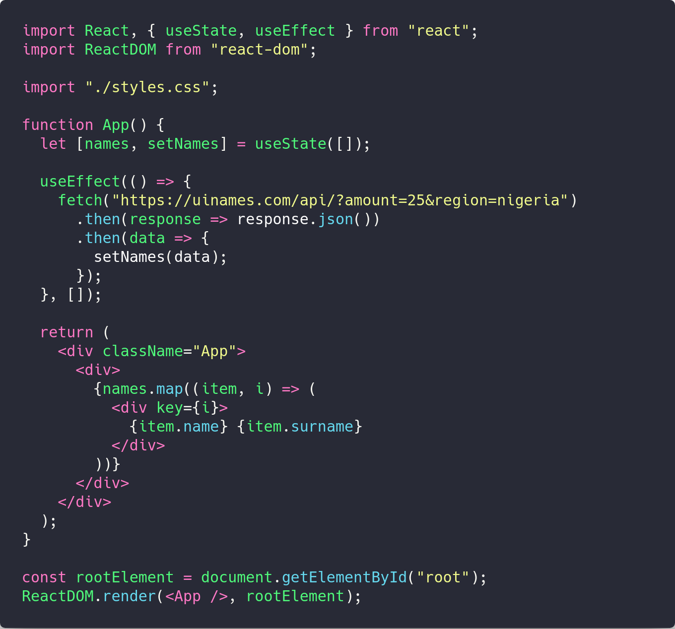 Введение в React Hooks - 9